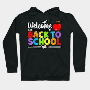 Welcome Back To School Teacher Love Hoodie